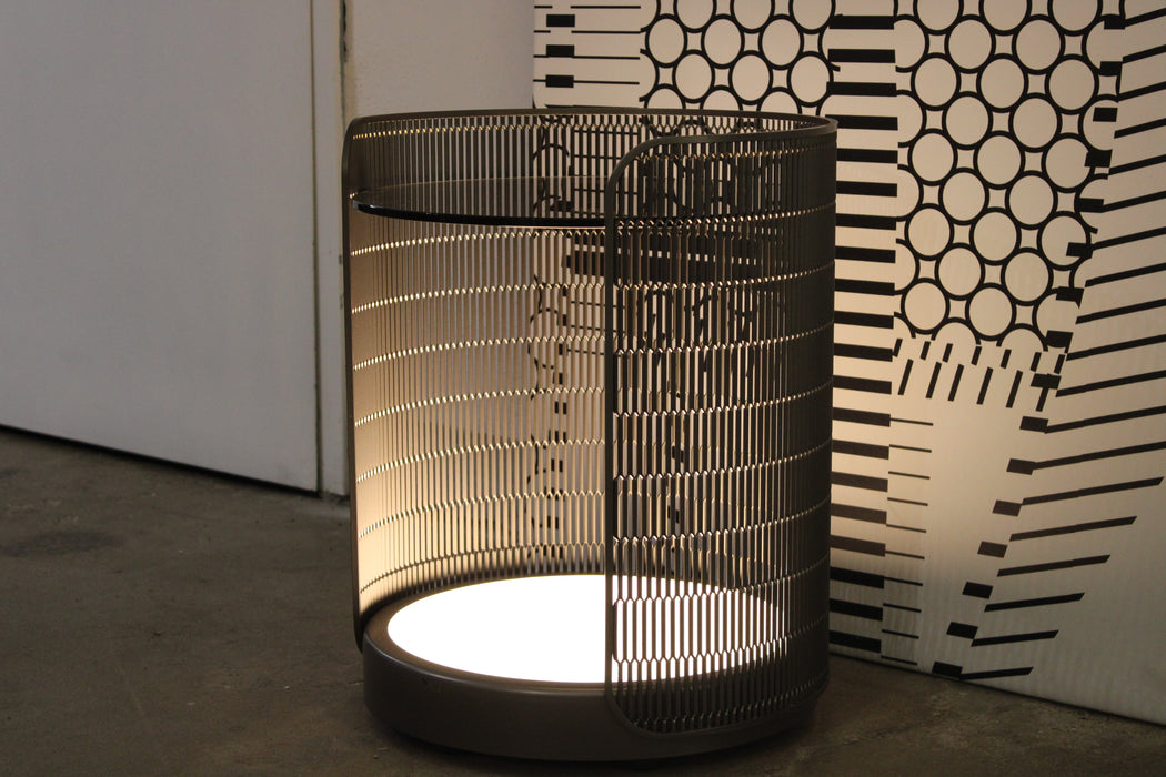 Comodino Chiaro di Luna di Natevo Flou