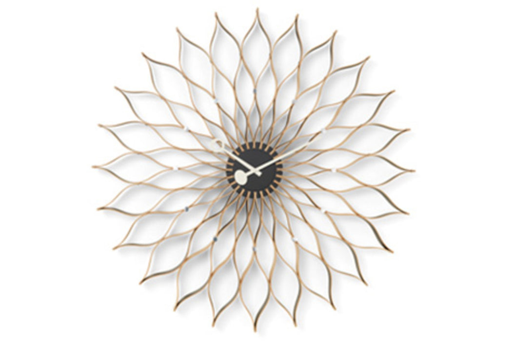 Orologio da parete Sunflower Clock di Vitra