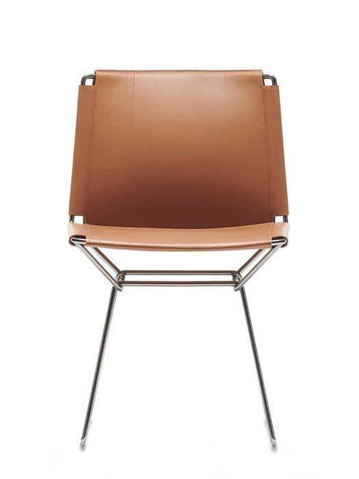 Sedia Neil Leather Chair di Mdf Italia